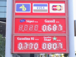 Benzinpreise Kanaren