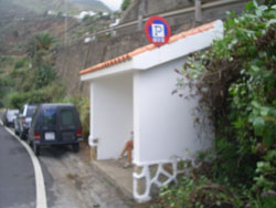 Bushaltestelle auf Teneriffa
