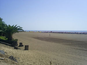 Puerto del Carmen, Lanzarote, Strand