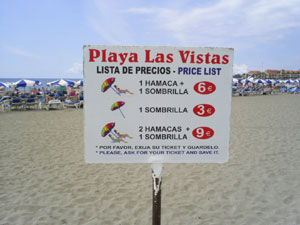 Playa Las Vistas